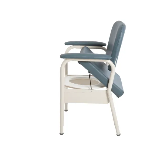 Aspire Deluxe Bedside Commode vinyl 3