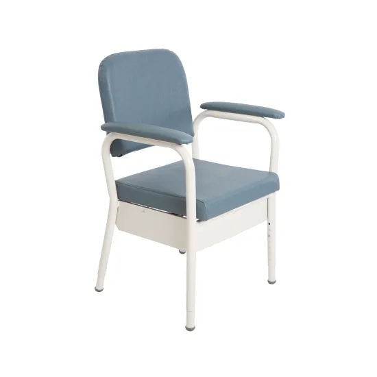 Aspire Deluxe Bedside Commode vinyl