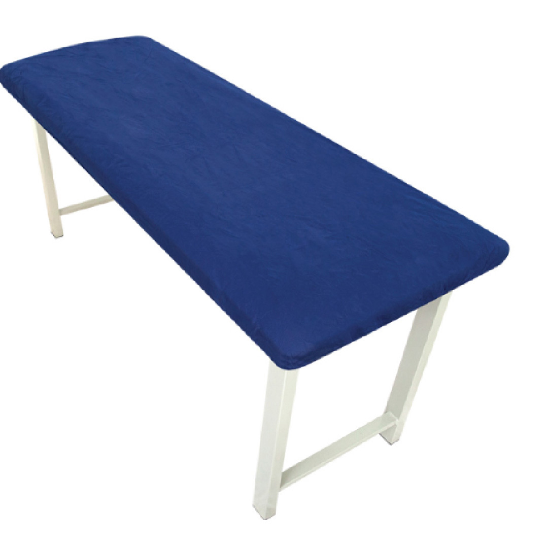 TKFITSNB TASK MEDICAL FITTED BED SHEET NON WOVEN DISPOSABLE NAVY BLUE 200x75cm TKFITSNB CASE 100