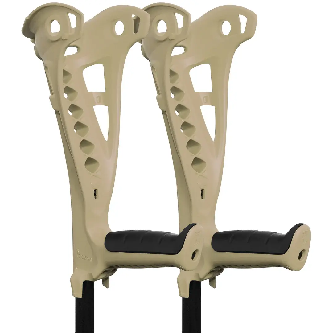 Fdi access safewalk crutches var pair beige 2