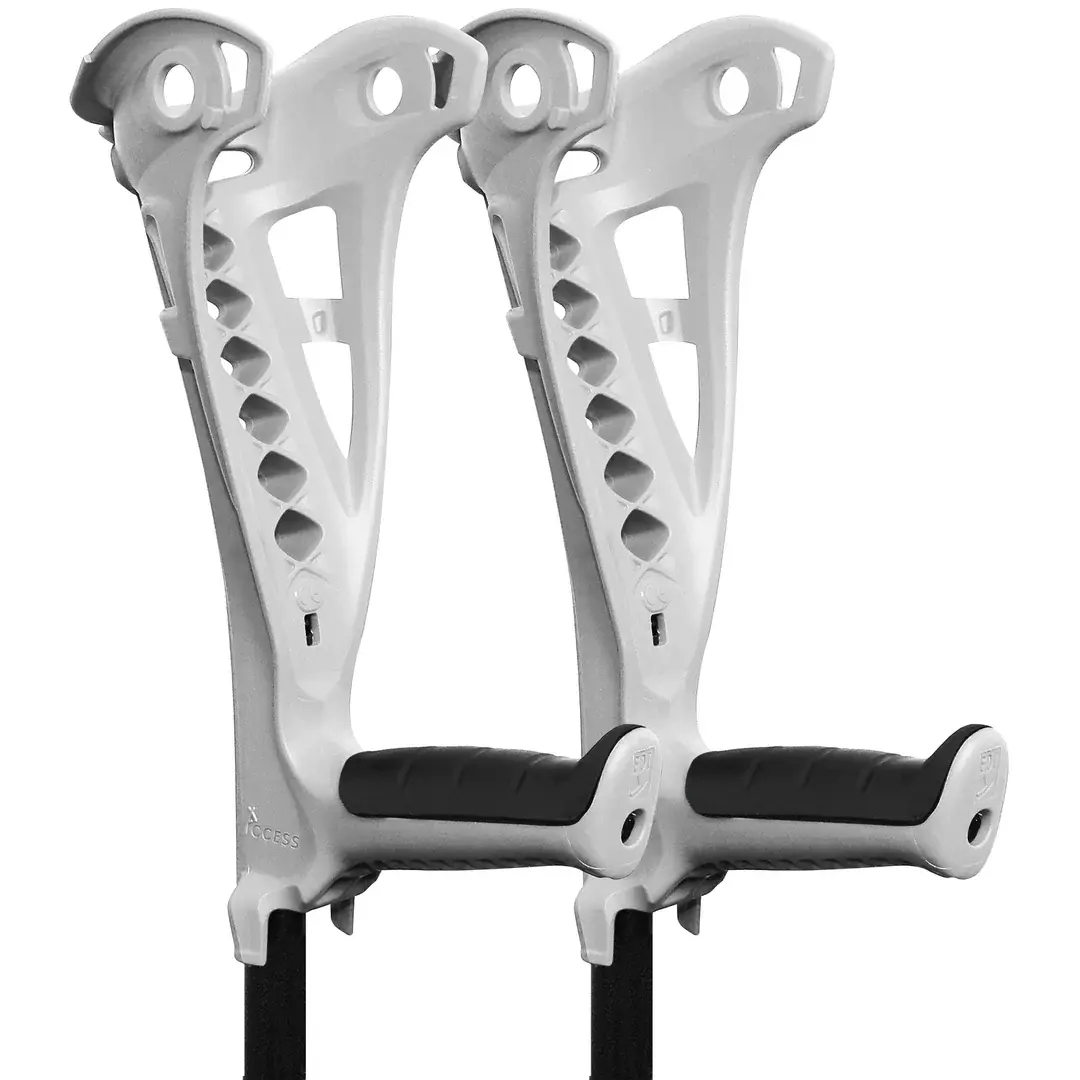 Fdi access safewalk crutches var pair white 2