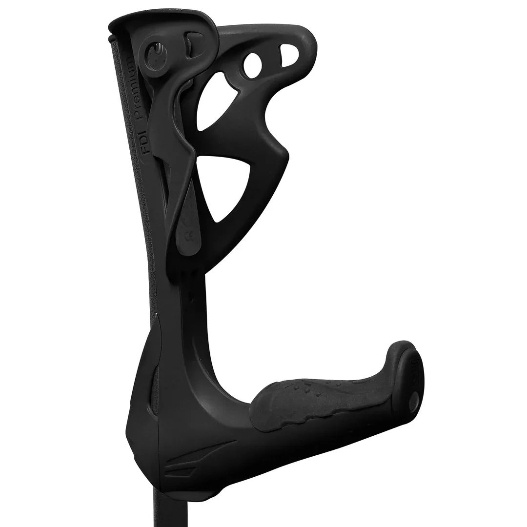 Fdi premium crutches var image single black black 2