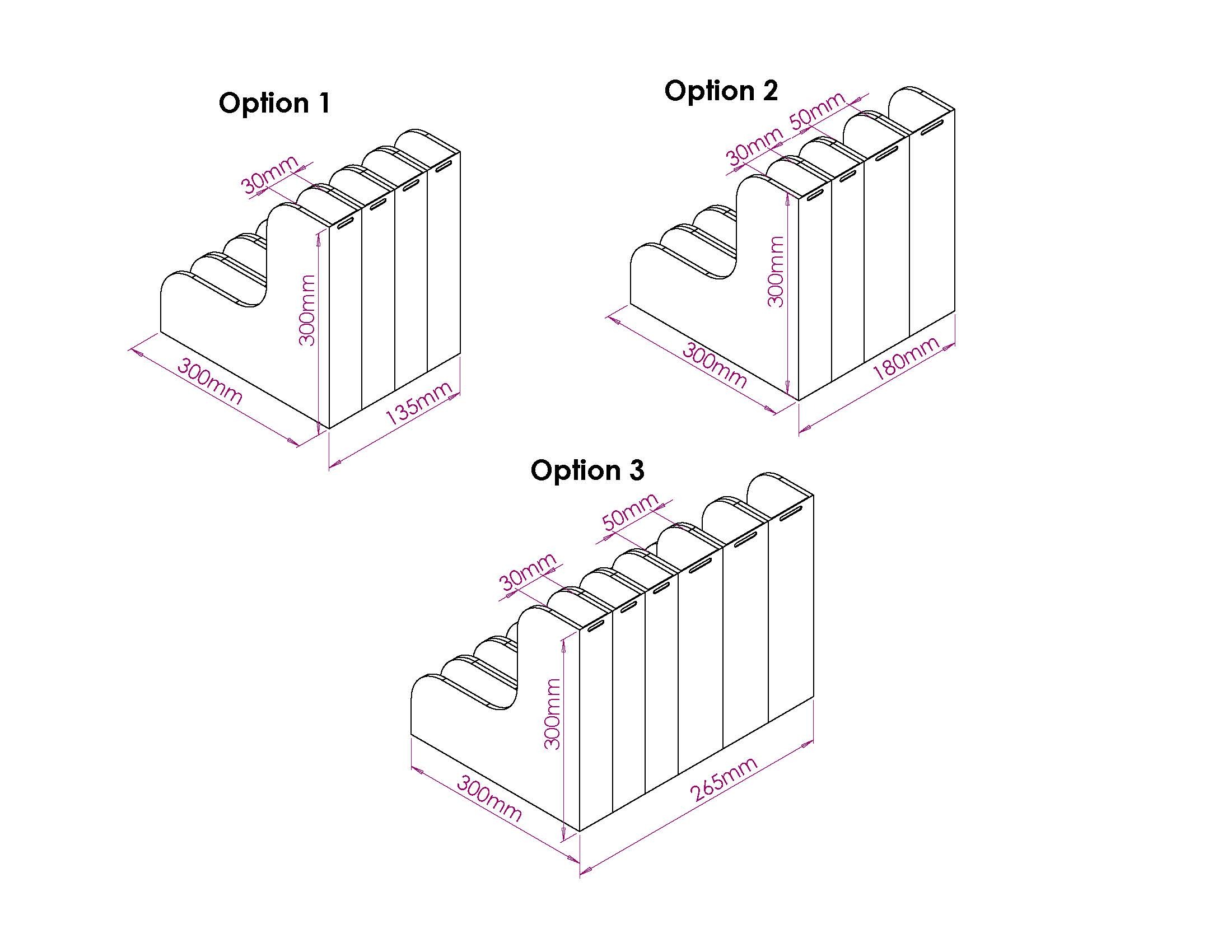 Velcro Dispenser Dimensions