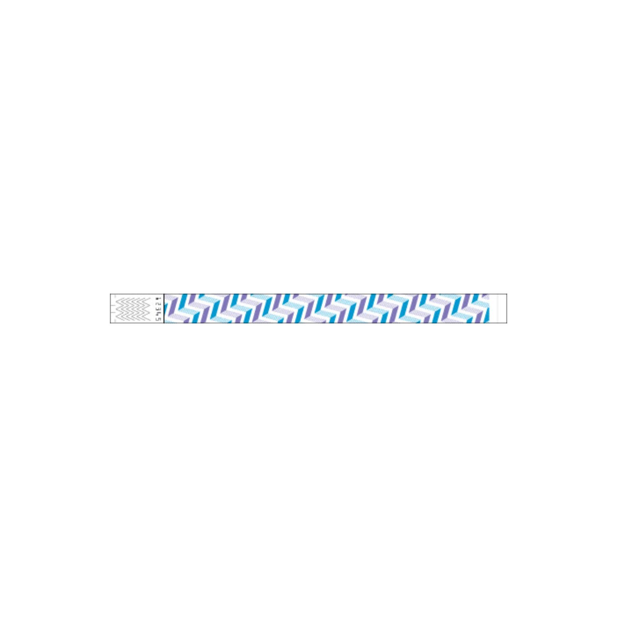 Blue Purple Chevron
