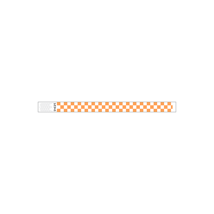Checkerboard Neon Orange 19