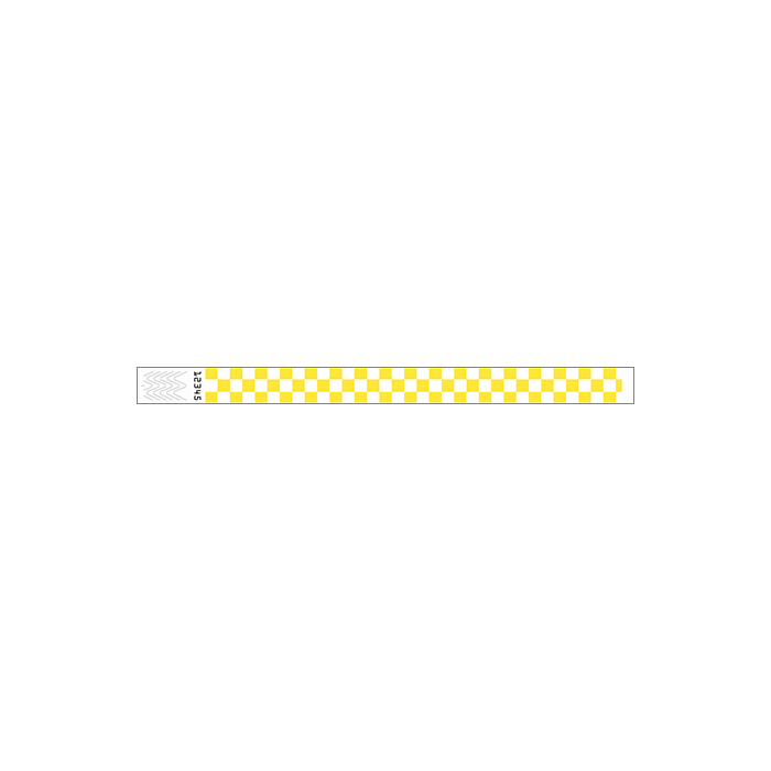 Checkerboard Neon Yellow 19