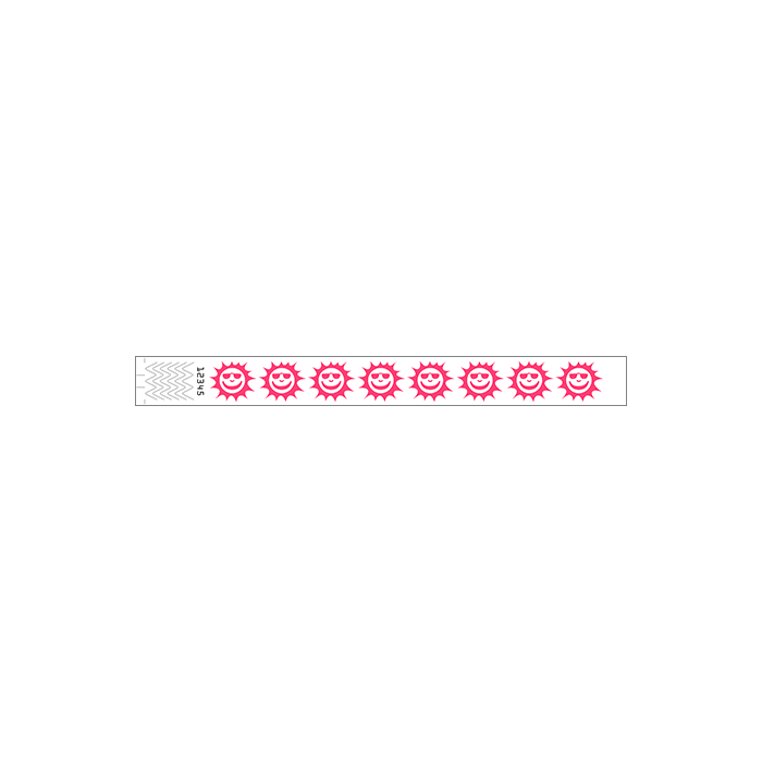 Happy Face Neon Red