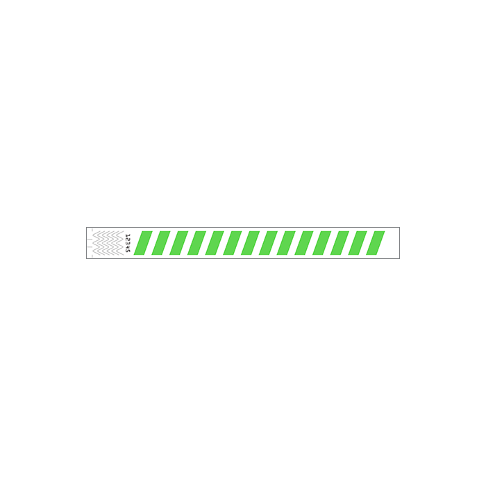 Neon Lime Stripes