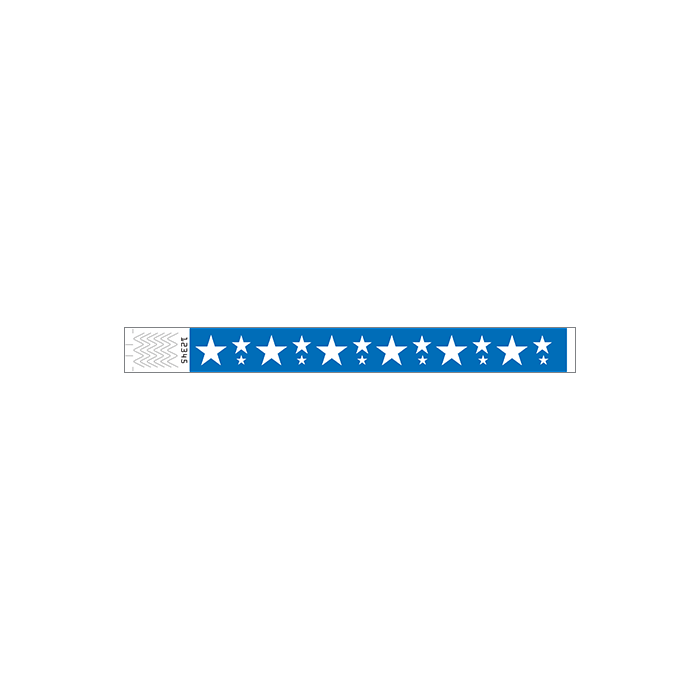 Reverse stars blue 25mm 2