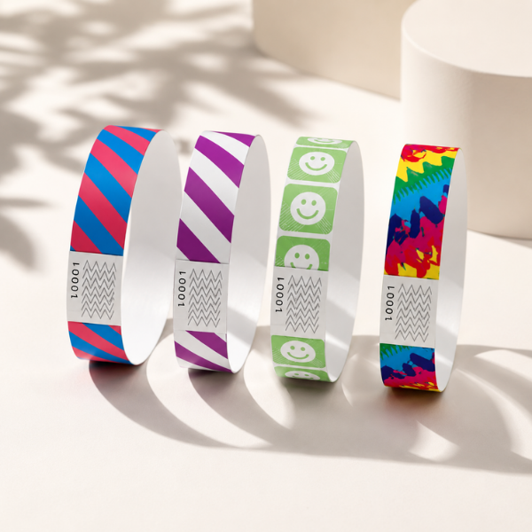 Tyvek Wristbands Patterns