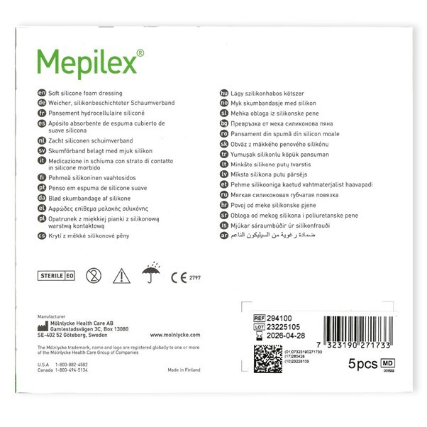 Mepilex Non Bordered Back