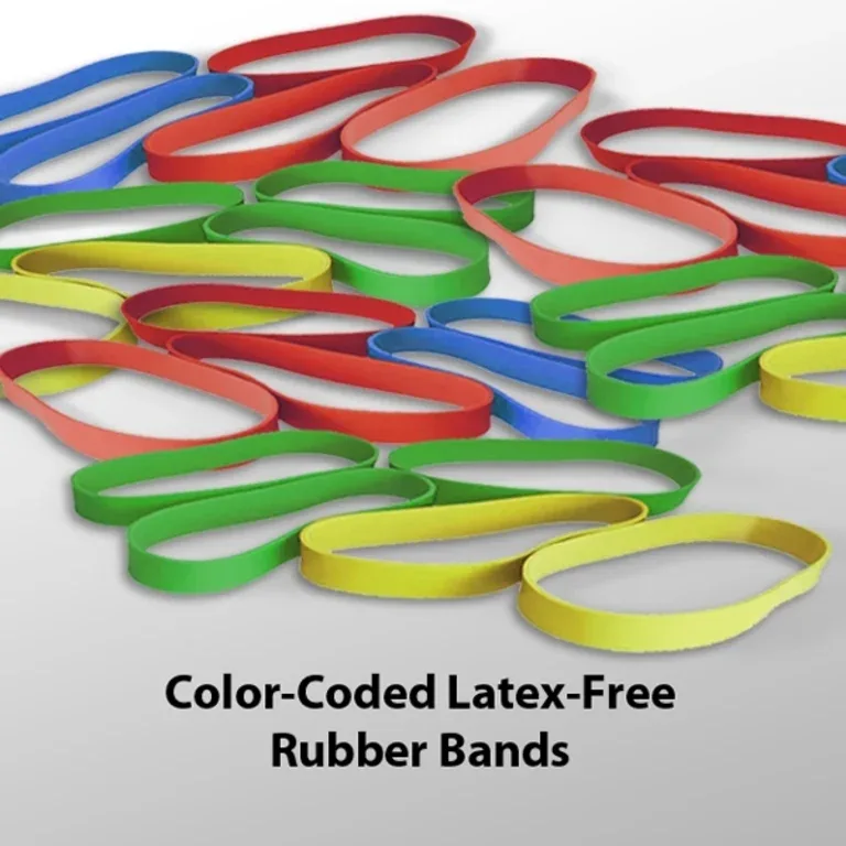 NC52011 1 Color Coded Latex Free Rubber Bands