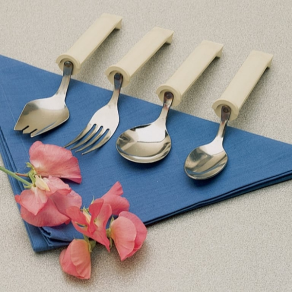 Plastic Handle Swivel Utensils 2