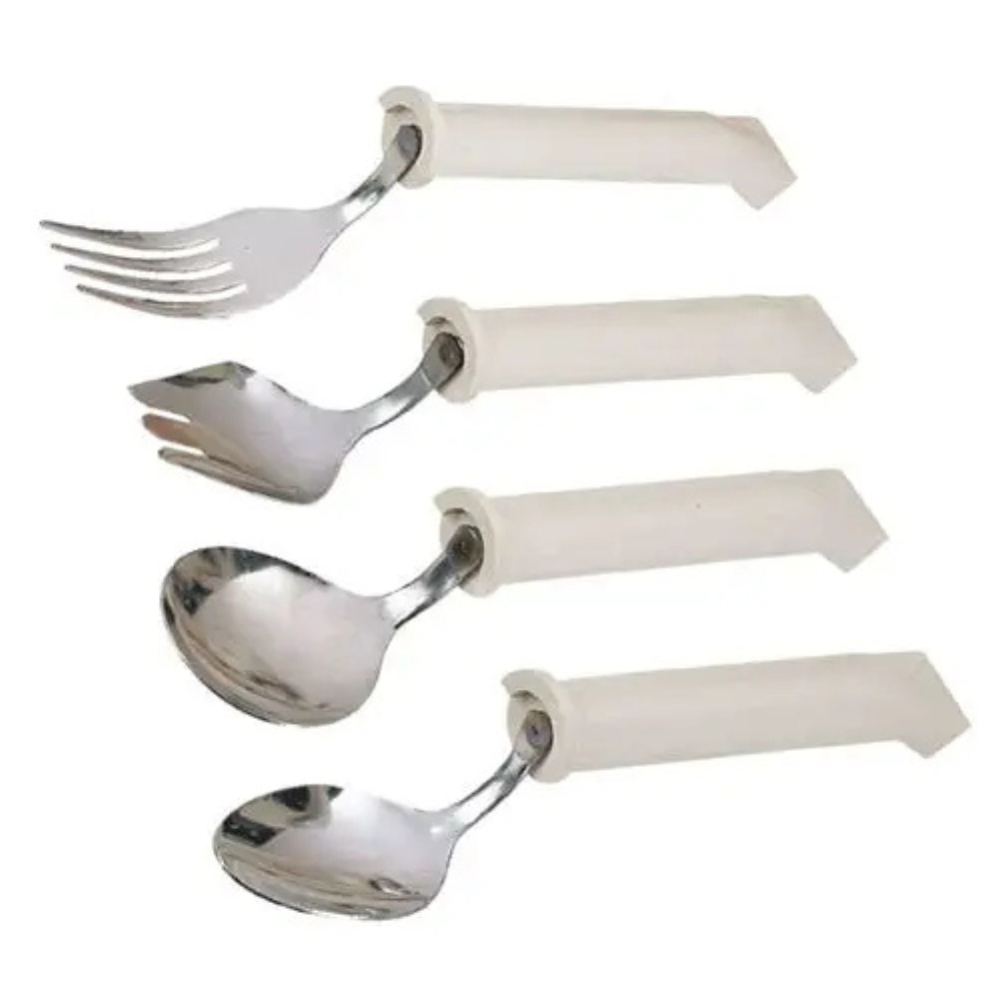 Plastic Handle Swivel Utensils