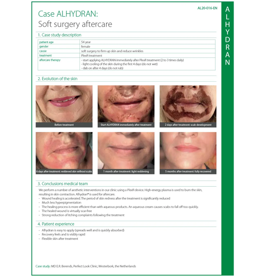 Soft surgery aftercare