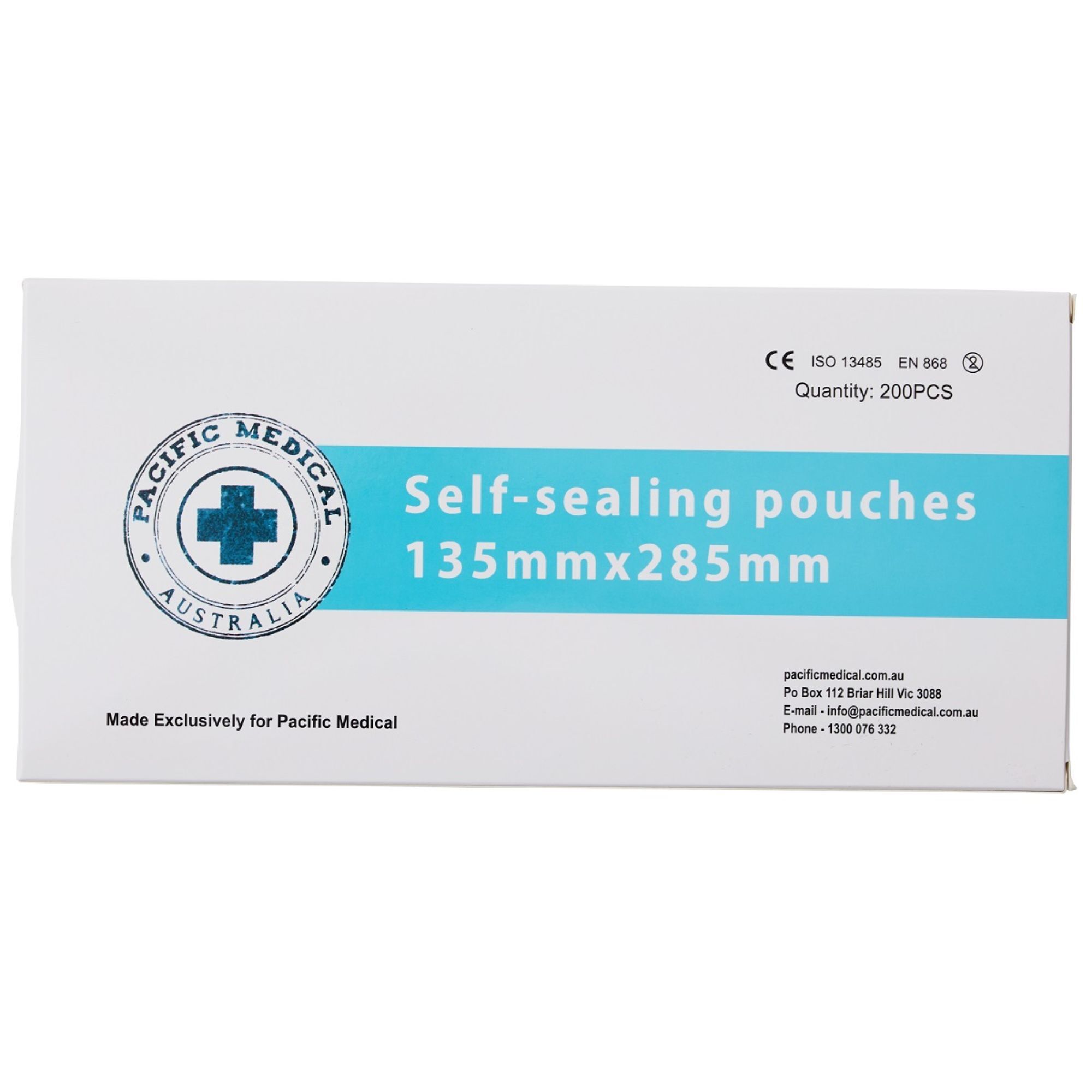Self Seal Autoclavable Pouch 135 x 285mm