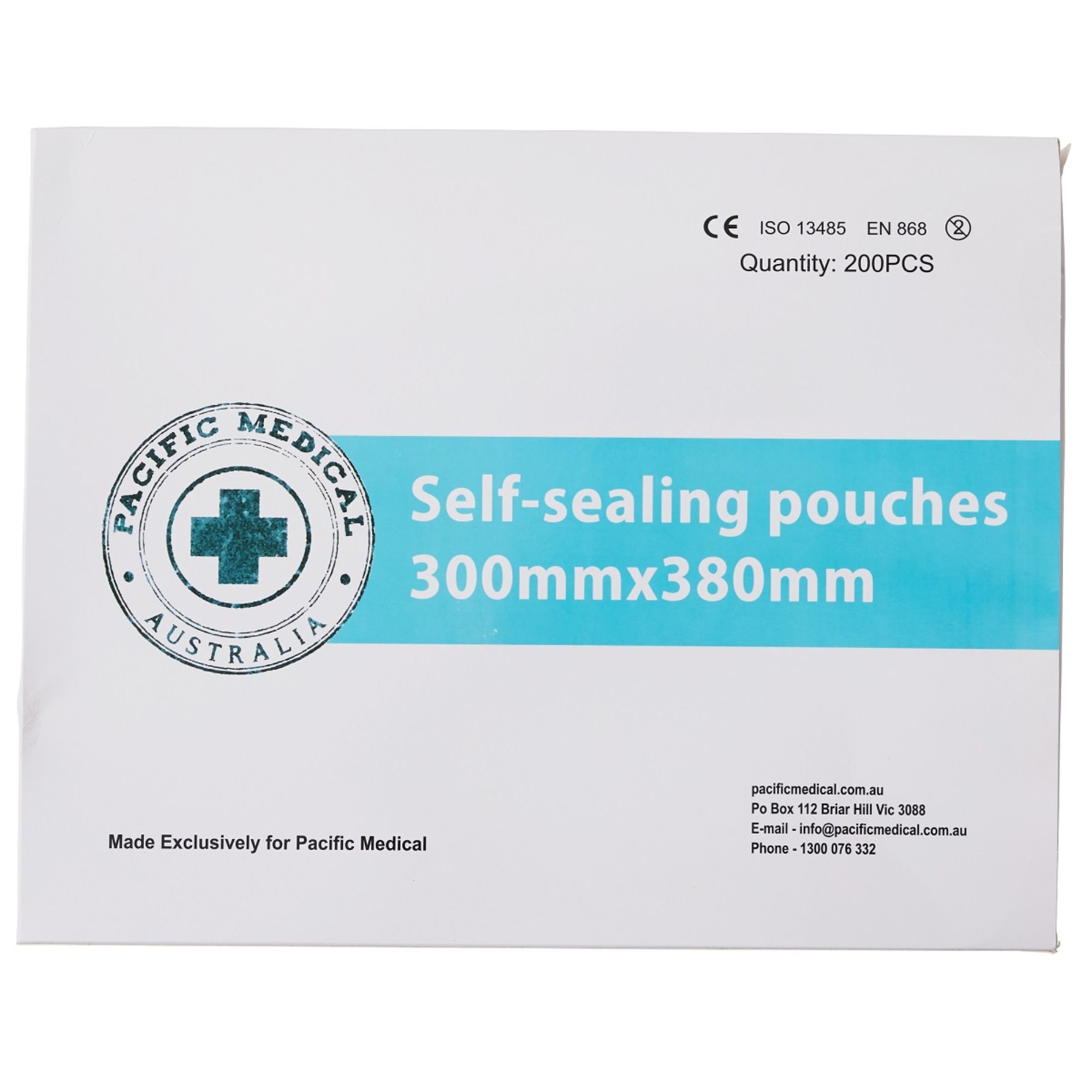 Self Seal Autoclavable Pouch 300x 380mm