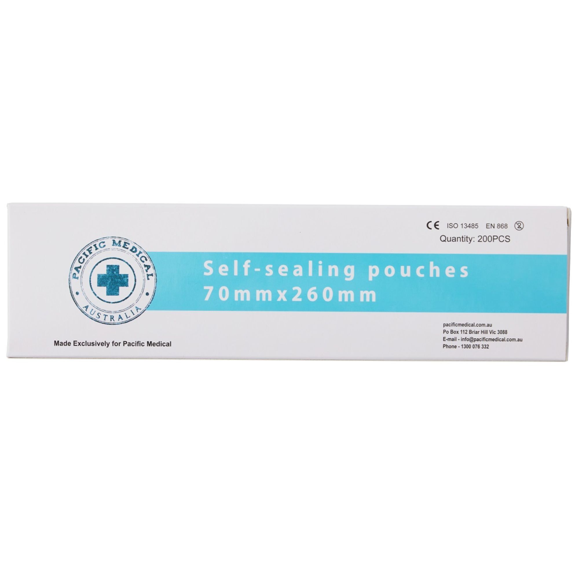 Self Seal Autoclavable Pouch 70 x 260mm