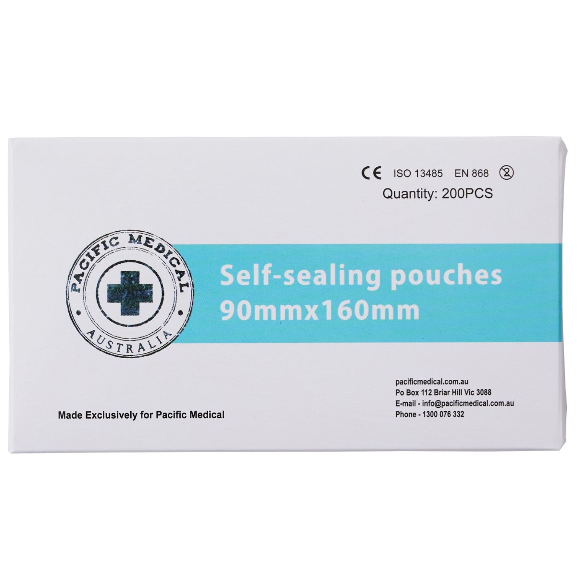Self Seal Autoclavable Pouch 90 x 160mm
