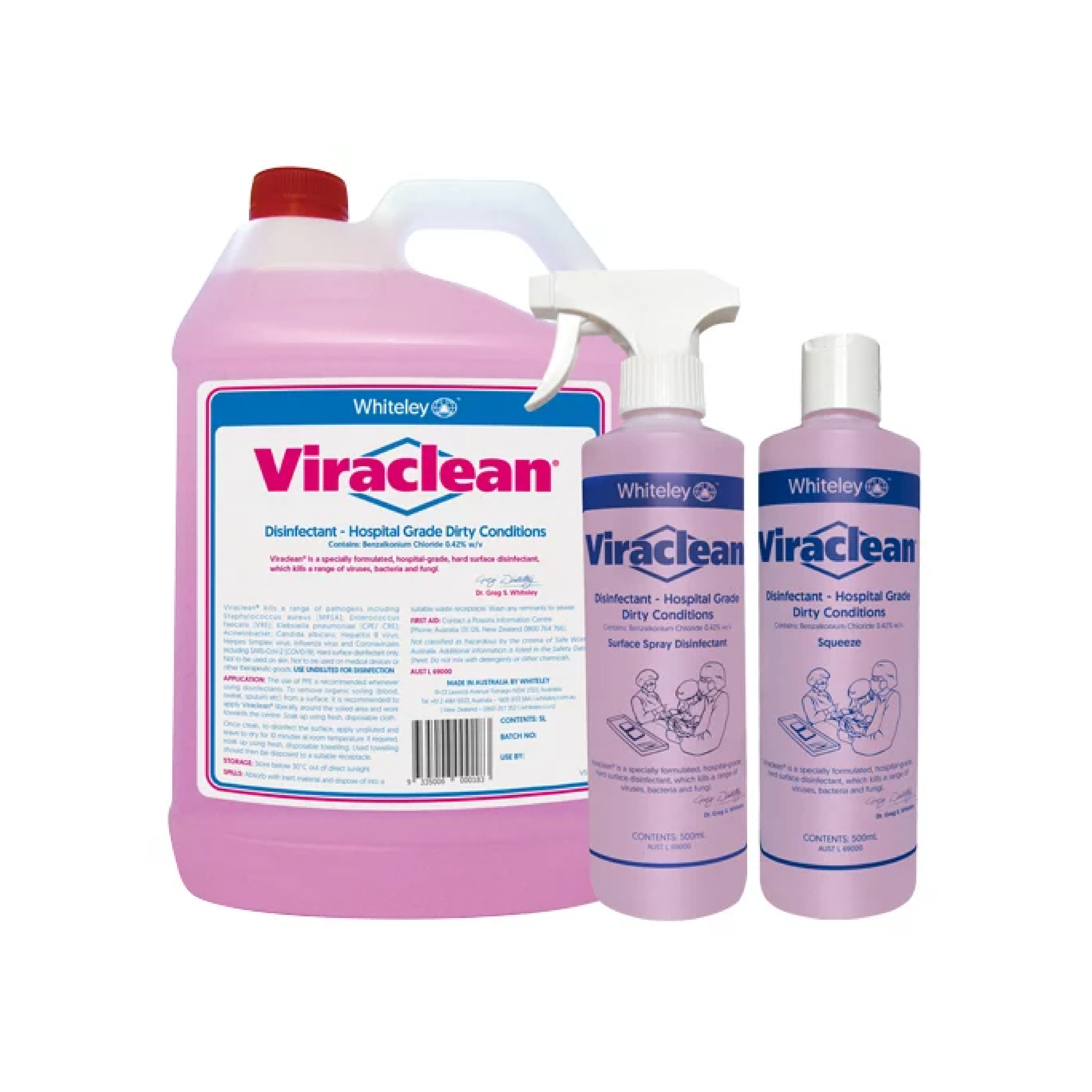 Viraclean hospital grade dsiinfectant 01